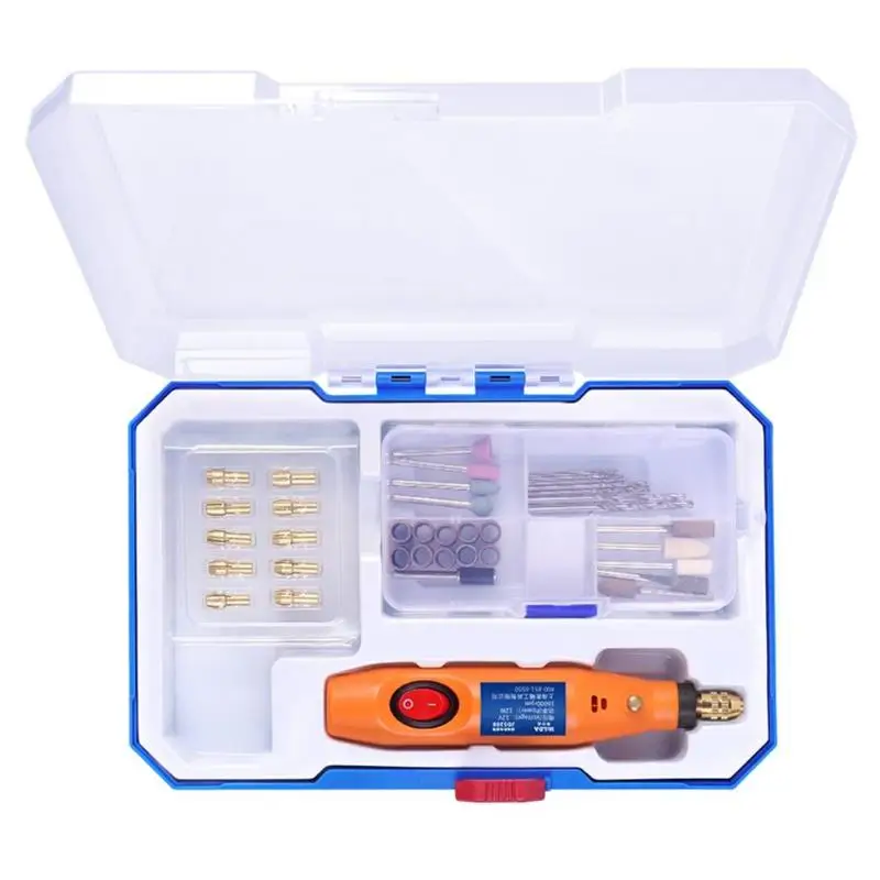 

Mini Electric Grinder Suit Jade Carving Polishing Machine Electric Drills Power Tool Sets For All Kinds Of Grinding Tools