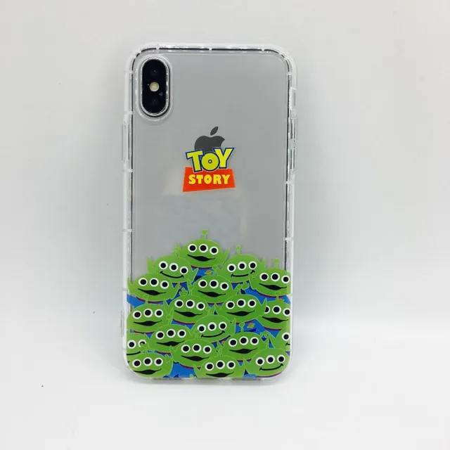 Toy Story Alien Soft Case For iPhone 8 6 6S 7 Plus X XR XS MAX Anti