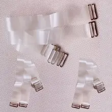 3 пары носков Регулируемый невидимая прозрачная прозрачный бюстгальтер с плечевыми ремешками металлическим крюком 1 см