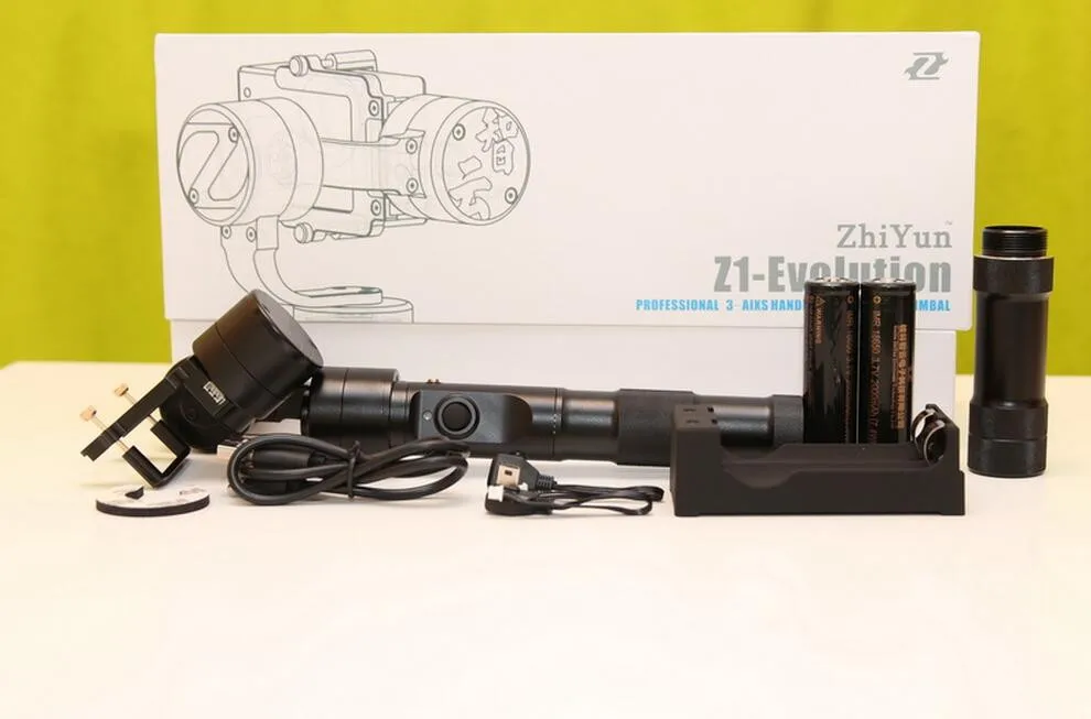 ZHIYUN Zhiyun Z1 эволюции и 3 Осями для мобильного создания фильмов 330 моторы градусов перемещение ручной шарнирный стабилизатор для камеры GoPro для камер GoPro Hero