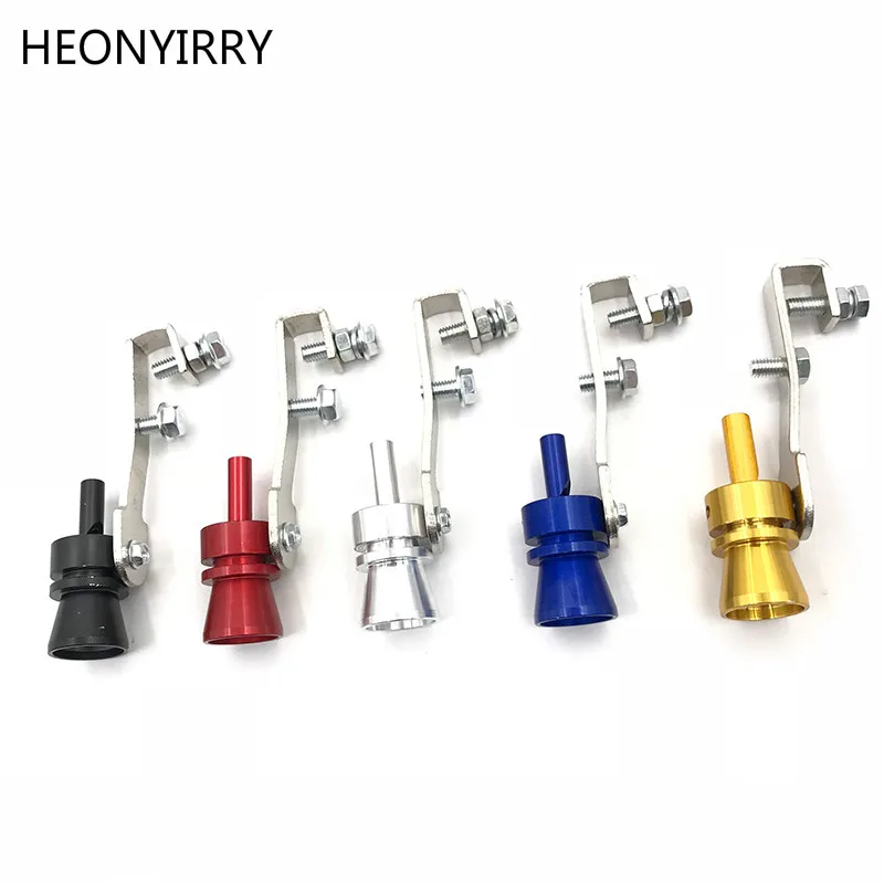 

Universal Car Turbo Sound Whistle Muffler Exhaust Pipe Simulator Whistler for Vehicles High quality Size M 5 Colors to Choose