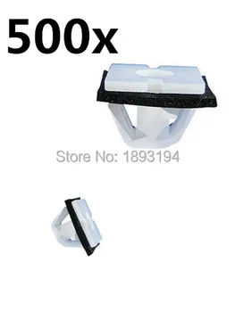 

500 Pcs Body Side Moulding Nylon Fastener Clips 87756-3D000 for Elantra for Sonata 2002-On M4.2 #8 Screw