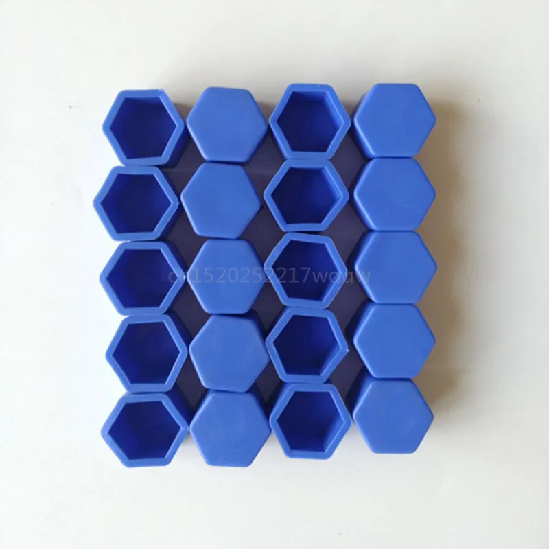 

20Pcs Silicone Car Wheel Hub Screw Cover Nut Caps for Lada Priora Sedan sport Kalina Granta Vesta X-Ray XRay