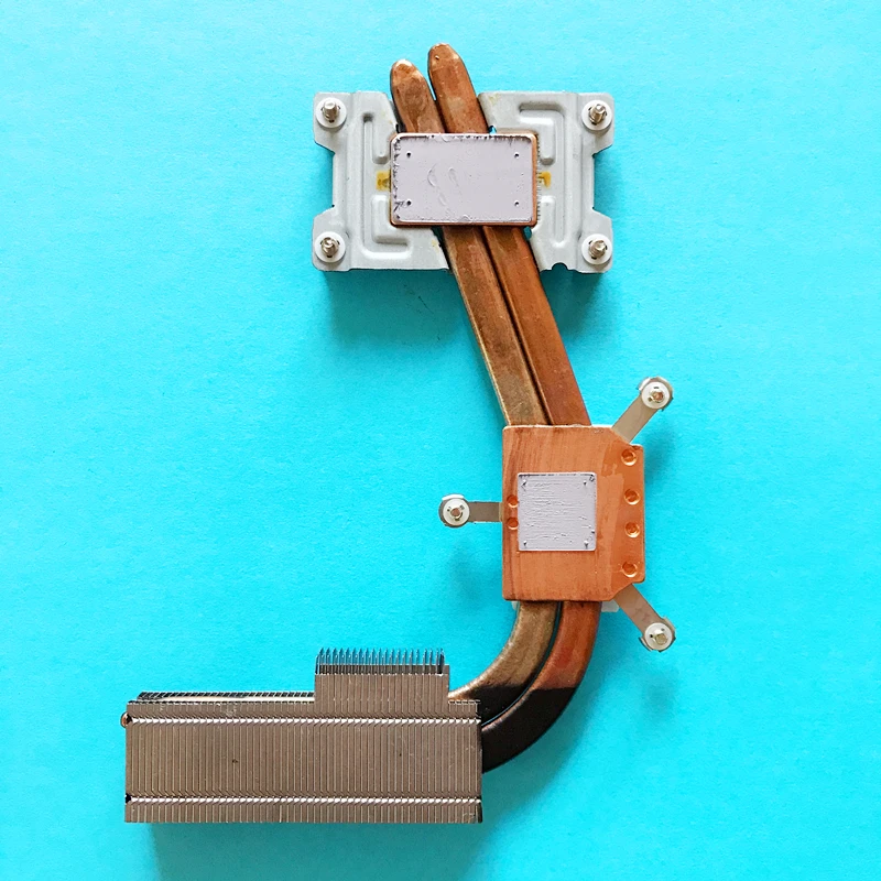 New notebook CPU fan heatsink radiator copper tube module for HP Pavilion 17-e183TX 17-e184ca 17-e185nr 17-E110DX 17-E112DX