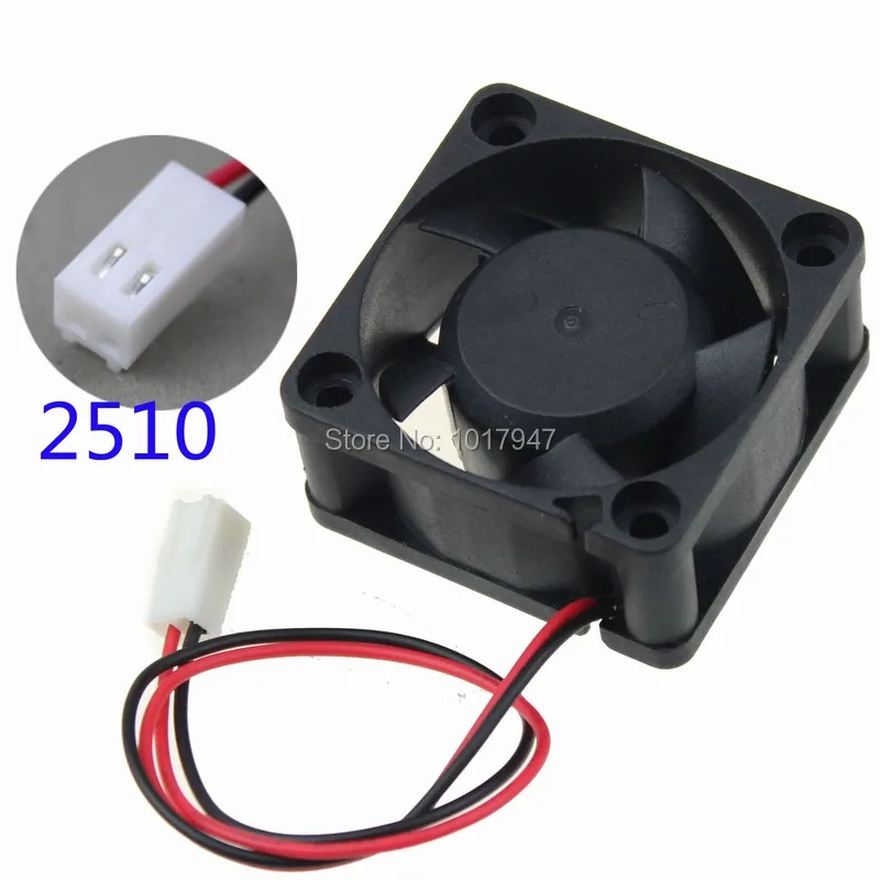 Мини вентилятор охлаждения Gdstime 4020 40 мм 40x20 4 см 12 в пост. Тока 2 pin 2510|small cooling fan|cooling