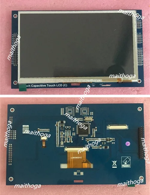 7 0 дюймовый SPI LCD емкостный сенсорный экран модуль RA8875 контроллер GT911 800*480