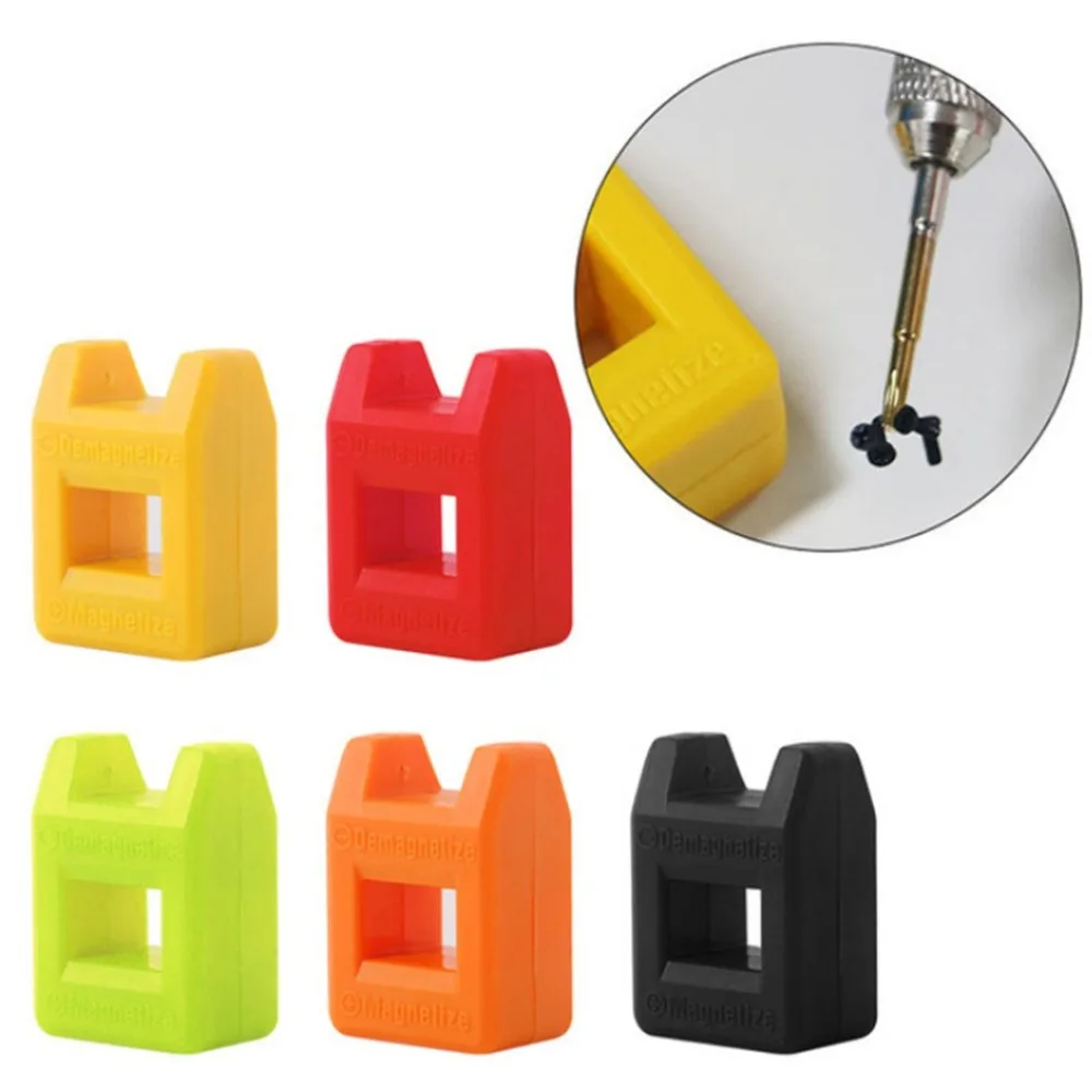 

Mini Portable Quick Magnetizer Demagnetizer Magnetic Pick Up Tool for Screwdriver Tips Screw Bit Magnetic Repair Tool