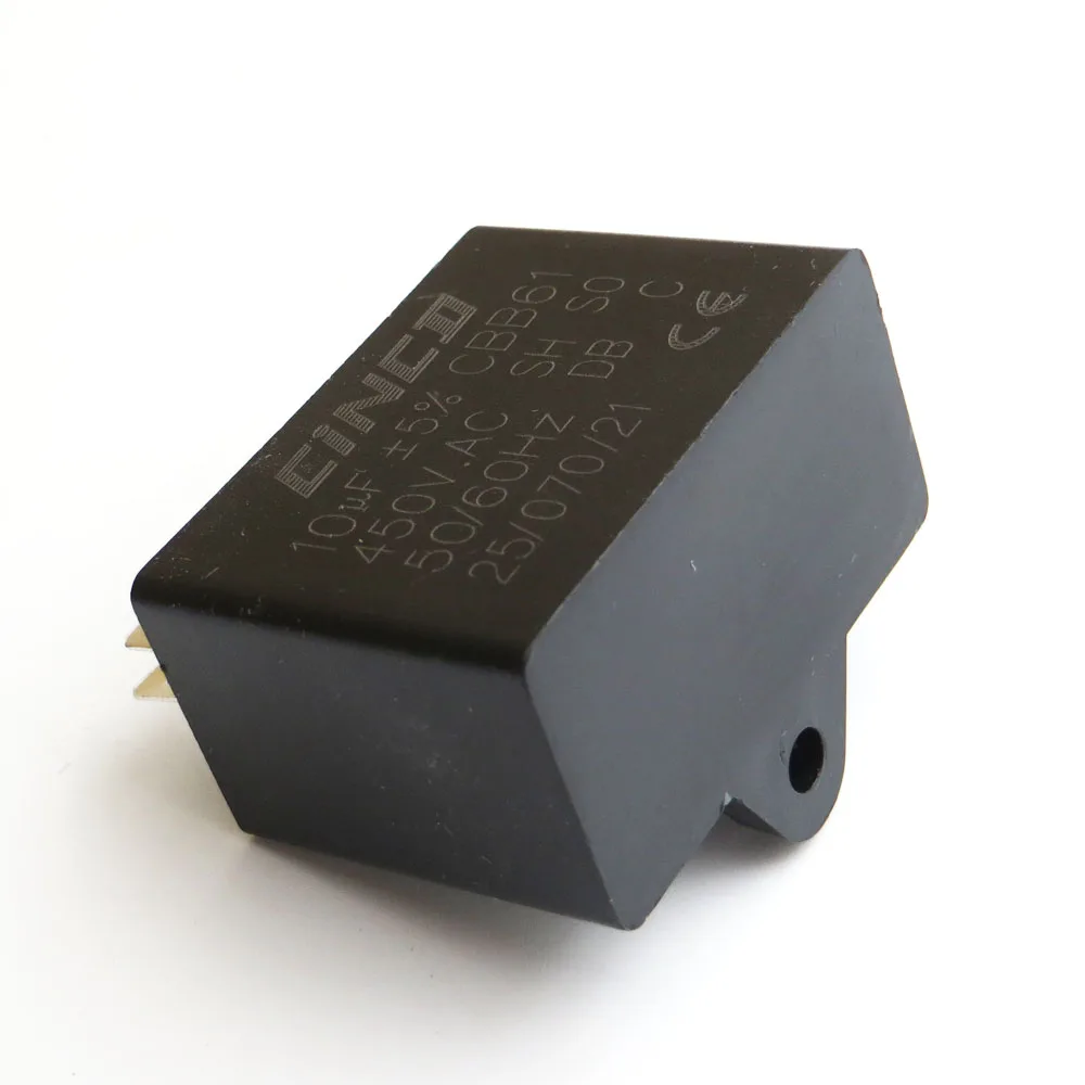 

10uF 400V 450V CBB61 Motor Run Capacitor Ceiling motor Fan Start AC SH exhaust ventilating 400VAC 450VAC 10mf 10mfd