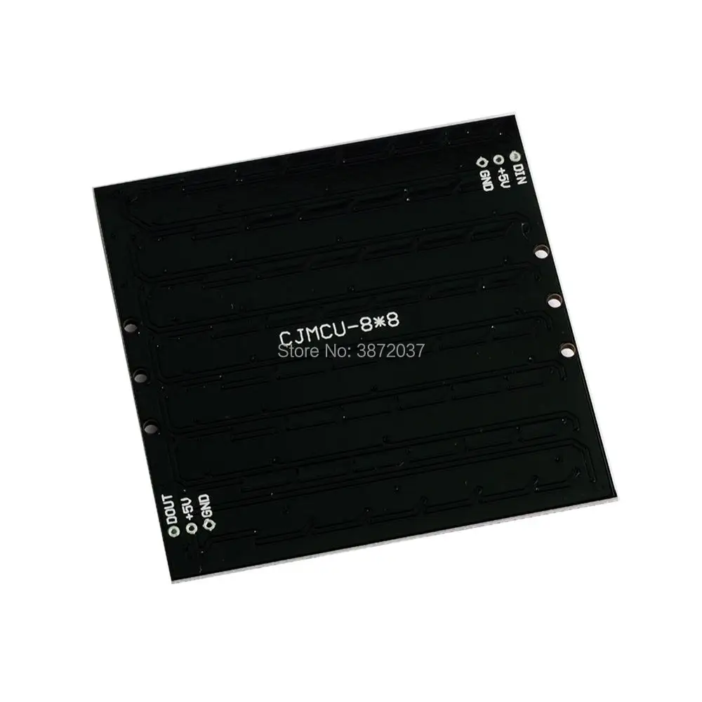 DIYmall 8x8 64 светодиодный Матрица WS2812 5050 RGB программируемый для Arduino DIY|Модули умного