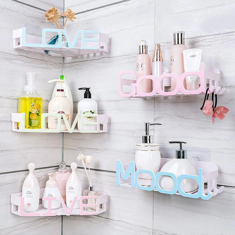 BASUPPLY 1 قطعة لاصق الحمام الجرف الزاوية تخزين الرف رف دش المطبخ المنزل الديكور المنظم مطبخ اكسسوارات BASUPPLY 1 قطعة لاصق الحمام الجرف الزاوية تخزين الرف رف دش المطبخ المنزل الديكور المنظم مطبخ اكسسوارات