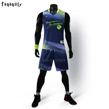 Высококачественная Спортивная одежда для мужчин, индивидуальная баскетбольная форма, набор для взрослых, баскетбольные майки, наборы для бега, плюс размер, EU 4XL