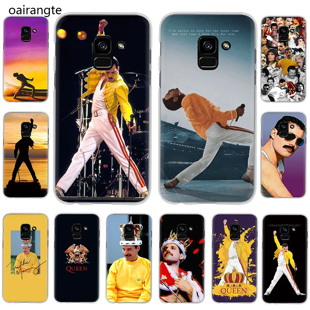 

Freddie Mercury Queen band Hard phone cover case for Samsung Galaxy A3 5 2017 A6 7 8 9 2018 A10 30 40 50 70