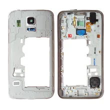 Корпус Запасные части для Samsung Galaxy S5 mini G800(одна sim) Серебристая средняя рамка Шасси с инструментами