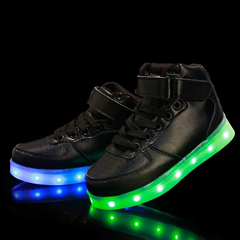 Led Schoenen/велосипедная корзина; chaussure lumineuse Enfant Garcon; повседневная обувь с подсветкой для мальчиков и девочек; Fille; детская обувь с подсветкой