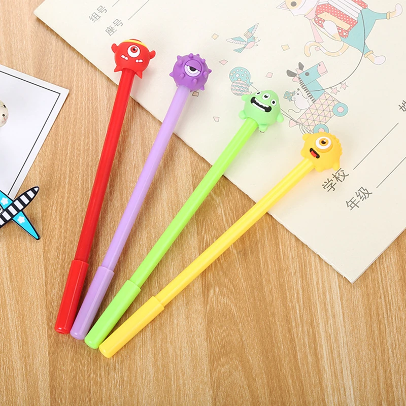 

Kawaii One-Eyed Demon 0.5mm Cute Cartoon Gel Pens Office School Student Supplies Black Pen Girl Boys Pencil Writing Pen Kid Gift
