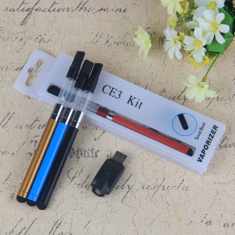 

Bud Touch CBD CE3 Blister Kit with 280mAh O Pen Automatic Battery CE3 Liquid Cartridge E Cigarette Vape Pen Vaporizer Kit