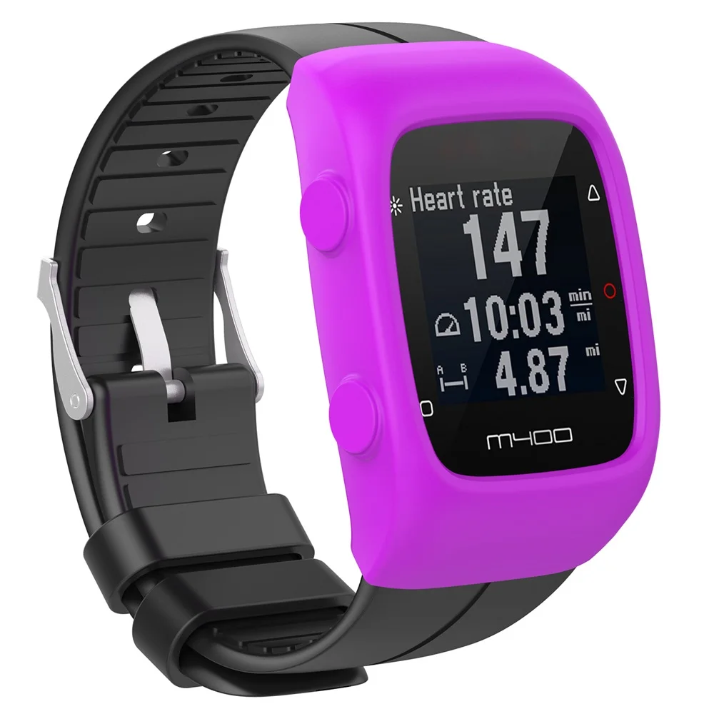 Силиконовый чехол для Polar M430/Polar M400, Смарт-часы для бега, спорт, gps, чехол для экрана, запасная защитная рамка, аксессуары