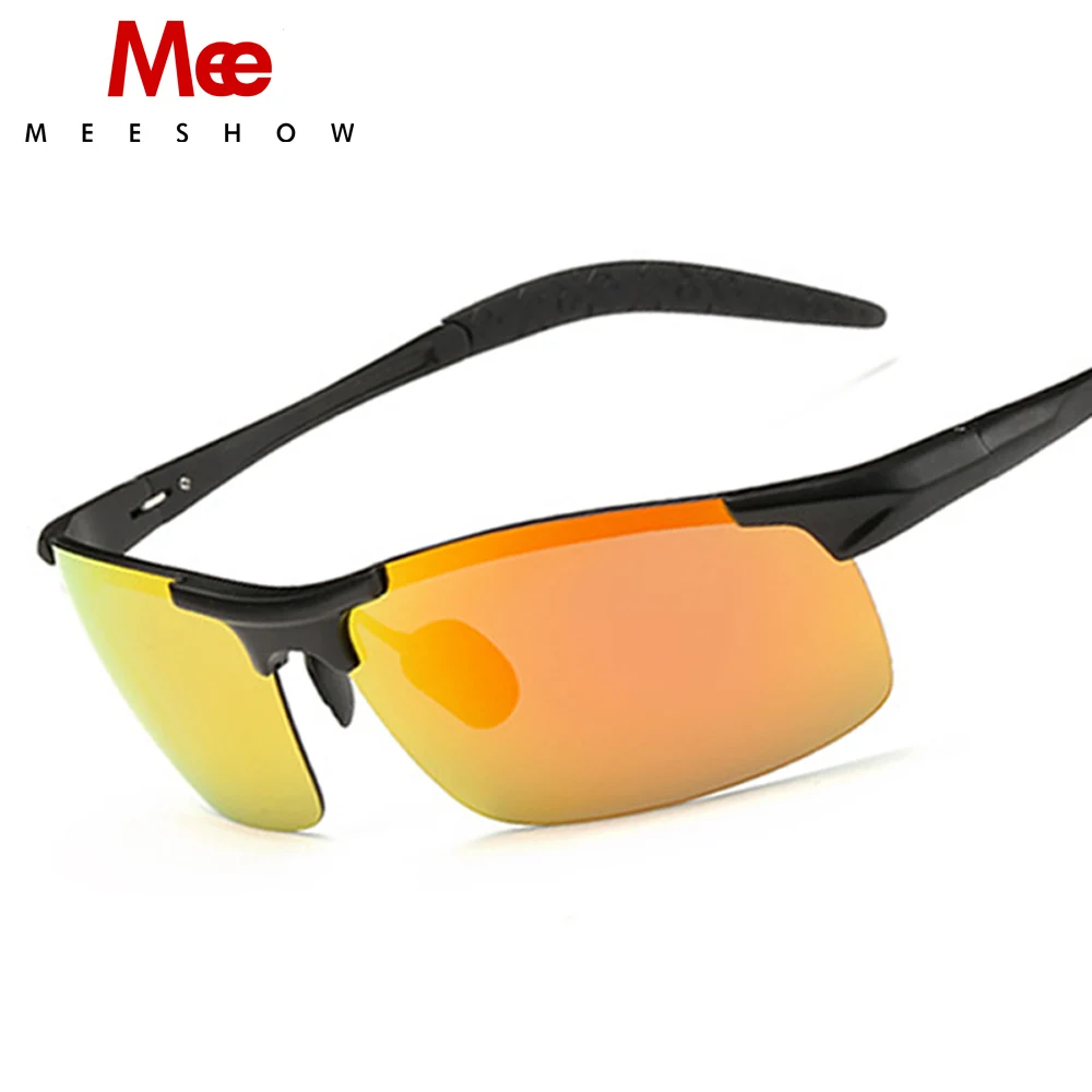 Kopen 2018 zonnebril mannen Gepolariseerde Rijden zonnebril Aluminium magnesium frame sport mannen outdoor Gepolariseerde Bijziendheid zonnebril