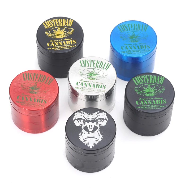 Drop Shipping 4Layer Grinder Crusher Weed Tobacco Grinder Cigarette Smoke Grinder Crusher Coffee