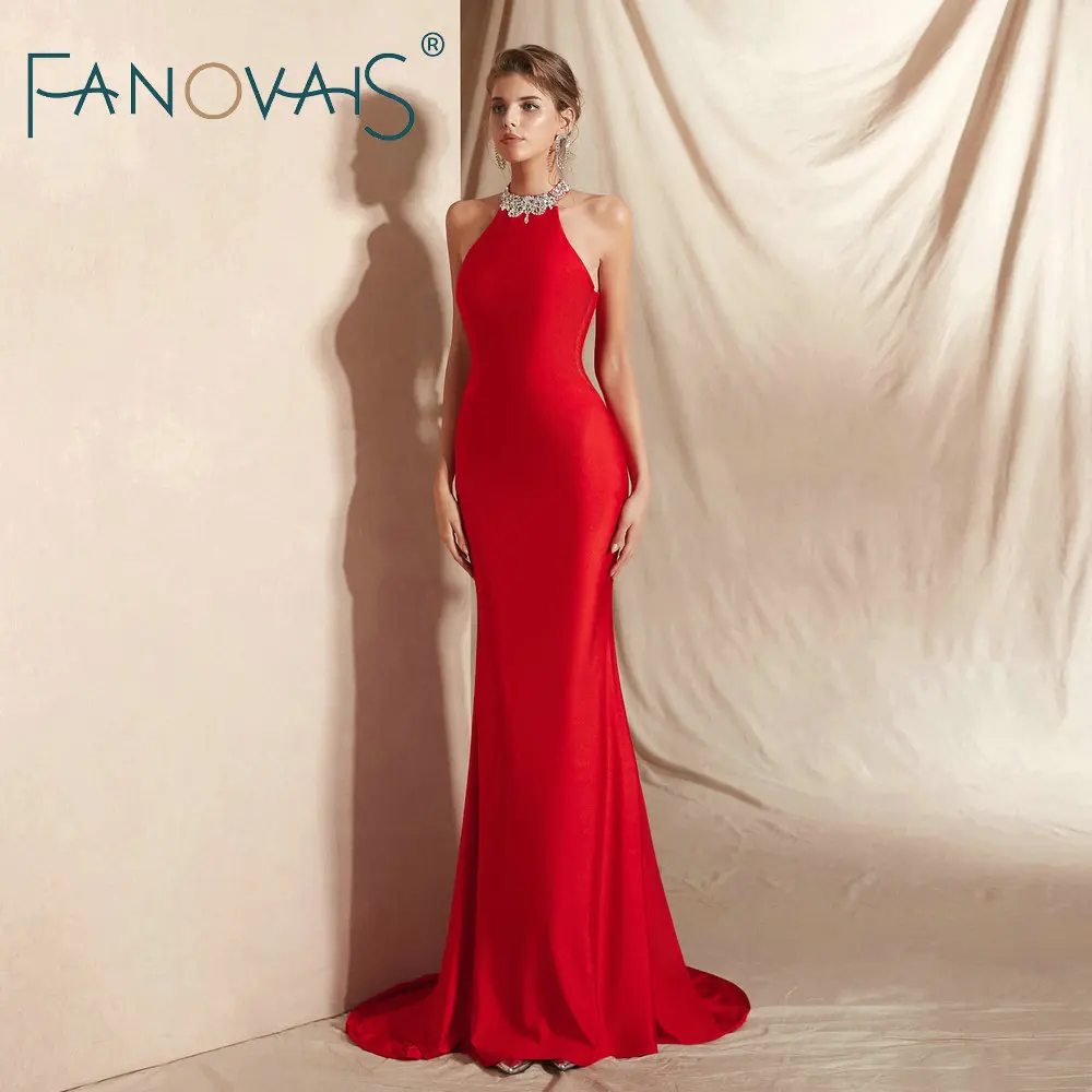 &quotКрасные вечерние платья длинные элегантные выпускного вечера 2019 Vestidos De Fiesta Largo