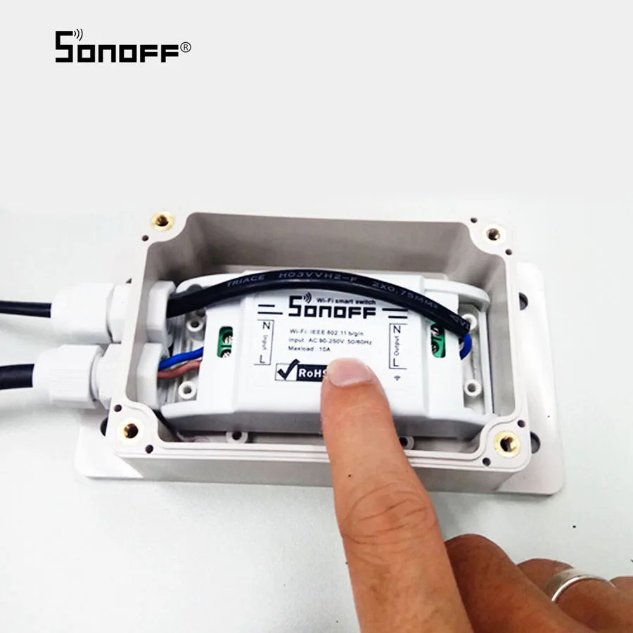 Беспроводной Wifi переключатель Sonoff интеллектуальное реле для домашней