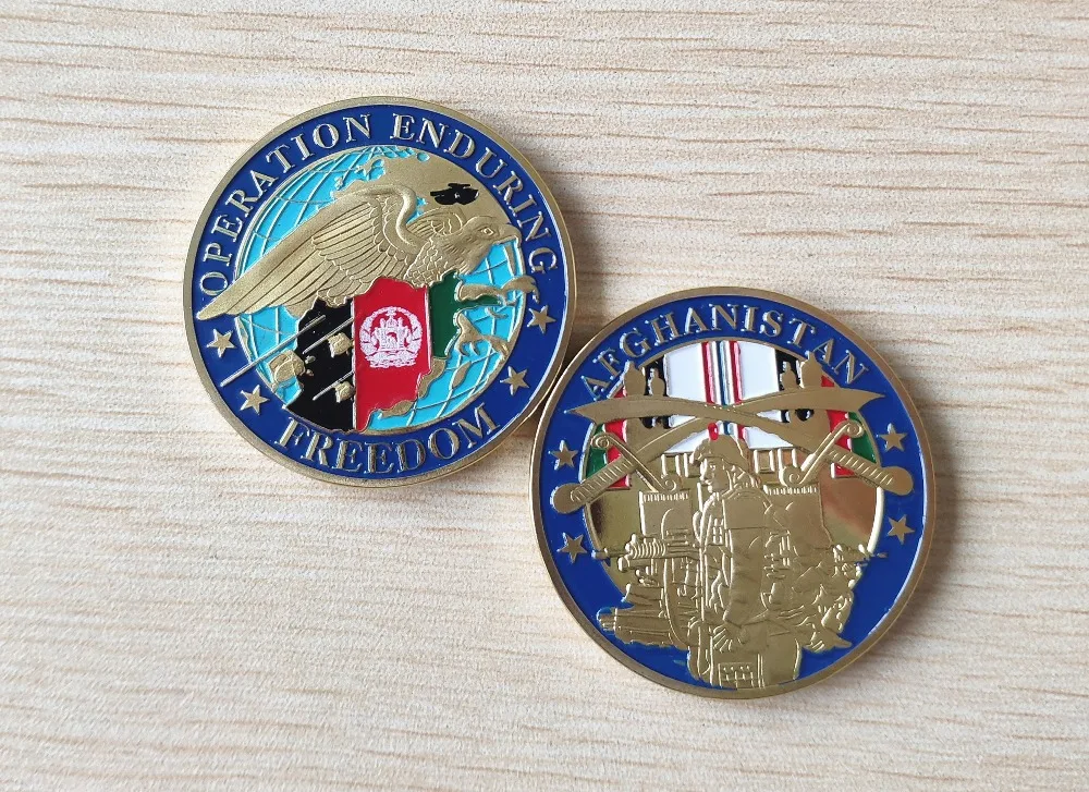 Operation Enduring Freedom Afghanistan Challenge Coin  (4)