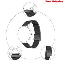 LANDFOX Магнитная Нержавеющая сталь часы ремешок для Daniel Wellington классический Аппетитный 32 мм Smartwatches Новая мода Замена