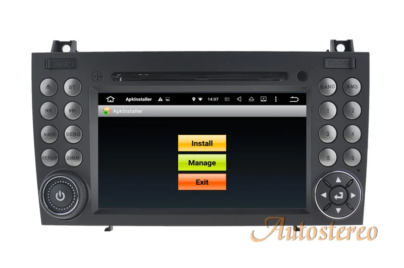 " 4 ядра Android 5,1 dvd-плеер автомобиля gps навигации стерео блок для MERCEDES-BENZ SLK SLK200 SLK280 SLK350 SLK55 2004-2012