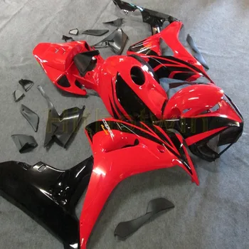 

motorcycle Fairings for 06 07 CBR1000RR 2006 2007 motor panels+Botls+Tank cover+Injection mold red black