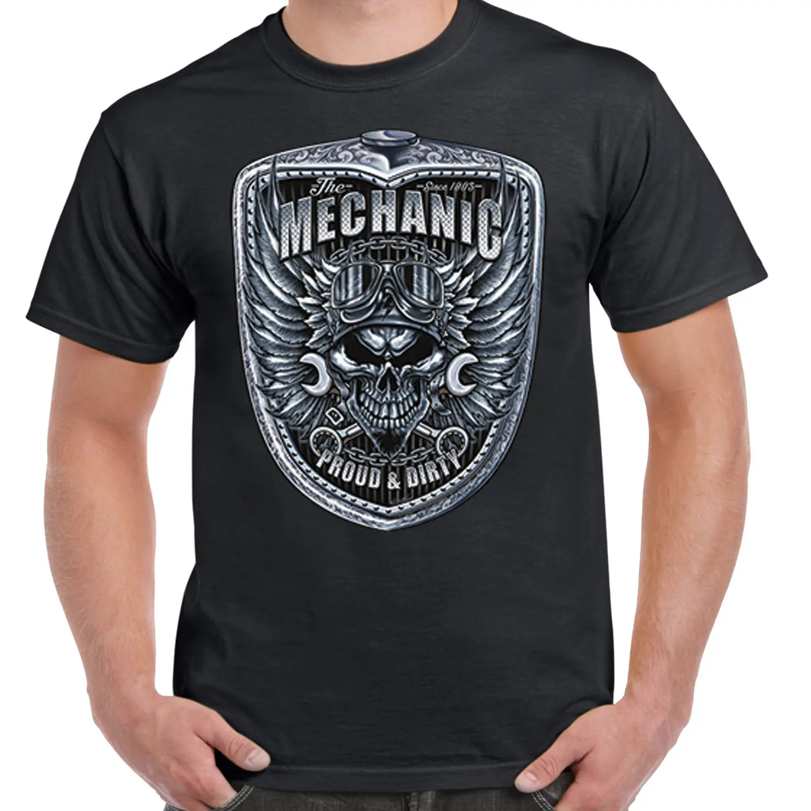 Mens Hotrod T shirt Service Rat Rod Garage Classic Vintage Hot Muscle Car 100% cotton tee tops wholesale | Мужская одежда