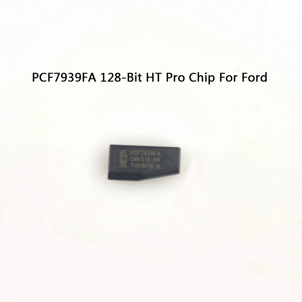 CHKJ авто ключ PCF7939FA 128 бит карбоновый транспондер чип HT Pro для Ford Edge Fusion Ecosport Mustang Cobra