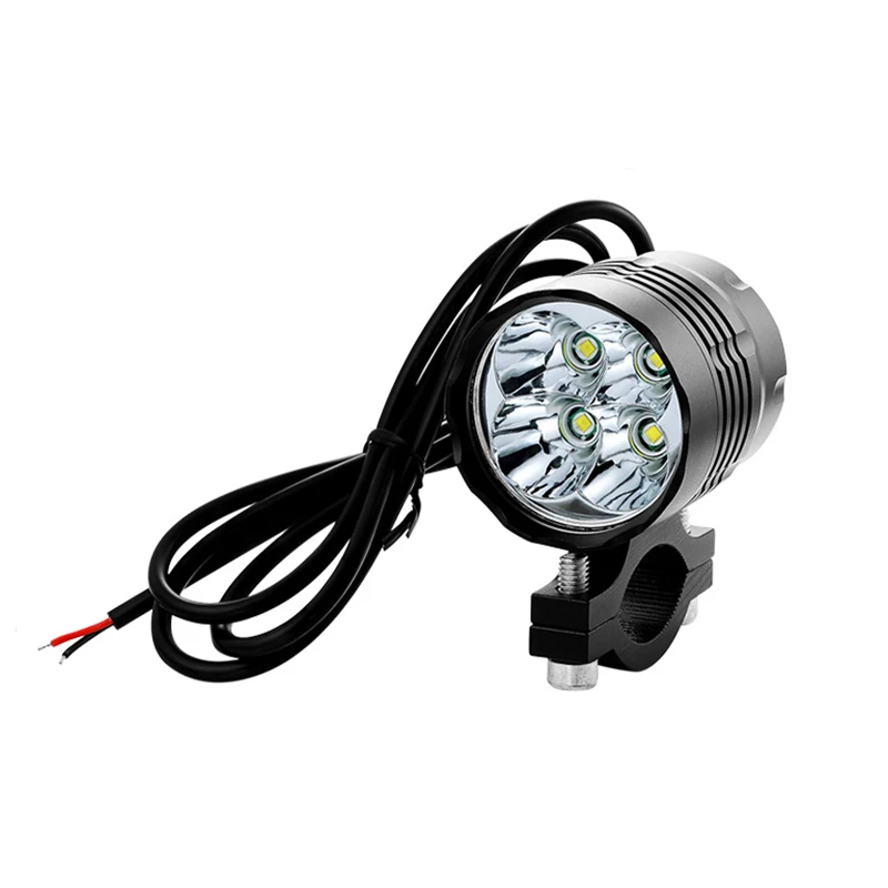 1 шт. мотоциклетные головной светильник 12V 24V 40 Вт 6000 К светодиодный U2 Светодиодный точечный светильник Moto дальнего света рабочий головной светильник декоративный светильник