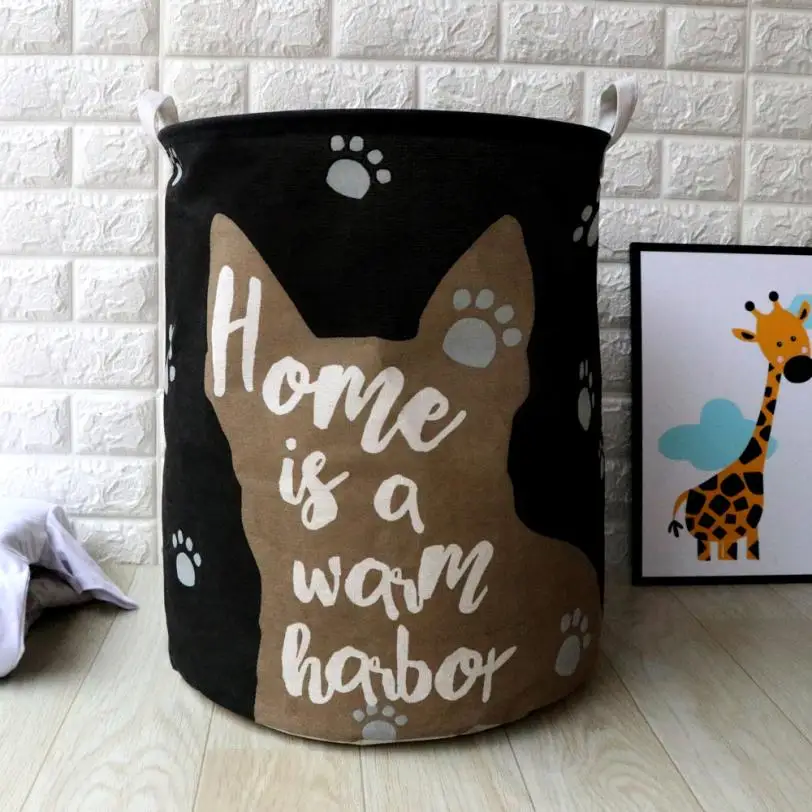 للماء جميل الأزياء قماش ملاءات الغسيل الملابس الغسيل سلة التخزين سلة للطي تخزين مربع cesto روبا sucia A70