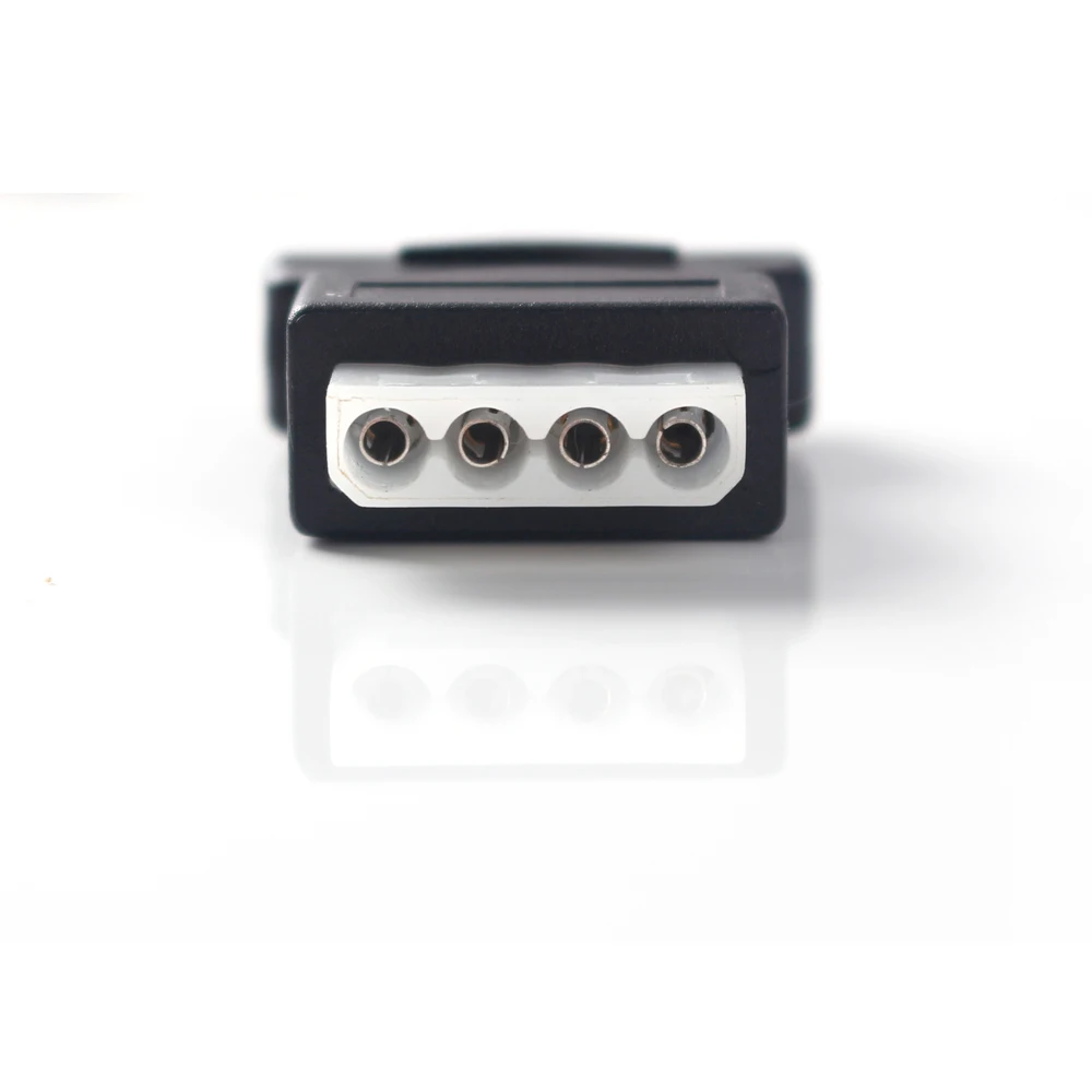 Адаптер SATA ult best 2 шт. переходник с 15P папа на Molex IDE 4pin LP4 4P мама для PCI E адаптера