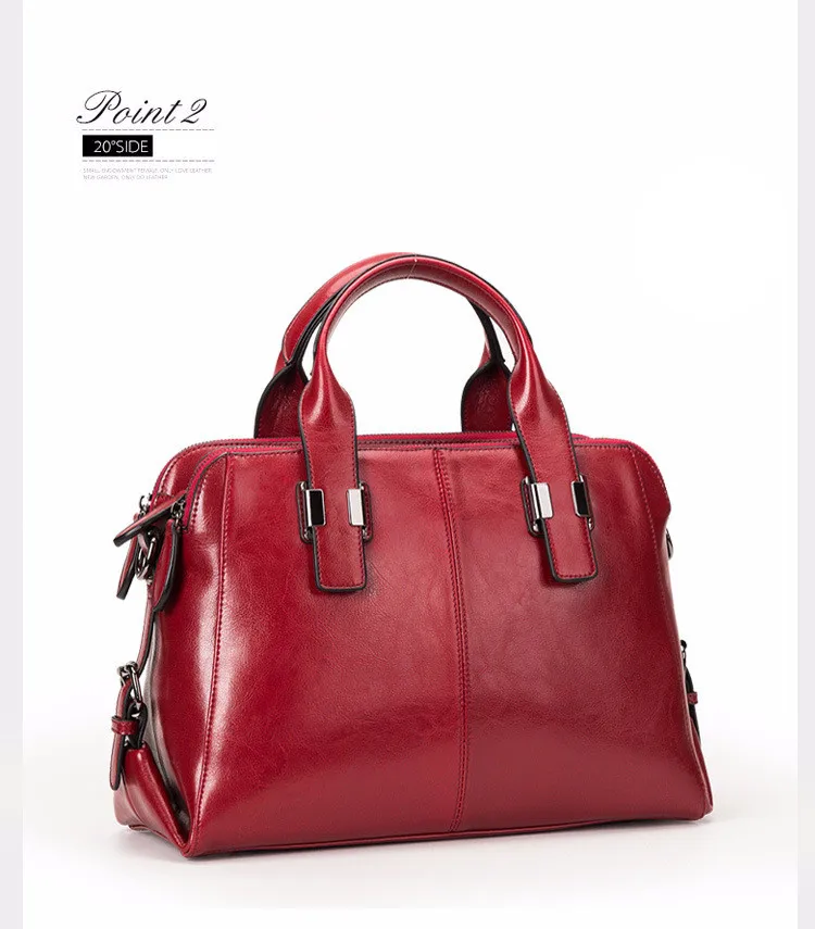 Красная реальная кожанные женские Сумки Для женщин сумки из натуральной кожи для переноски Курьерские сумки высококачественные