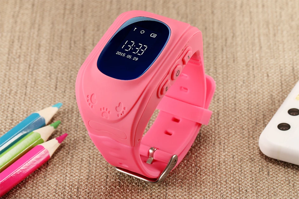 Femperna Kids Smartwatch Q50 SOS Call Locator Tracker Baby Smart Watch with GPS Sim card Russian smart baby watch for Children 20