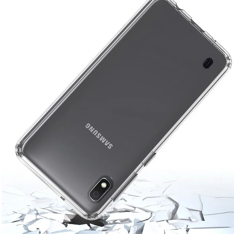 Для samsung Galaxy A50 A30 A40 A70 A20 A20E A2 Core A30S Чехол Жесткий PC акриловый прозрачный Гибридный чехол для телефона samsung M30 M20 M10