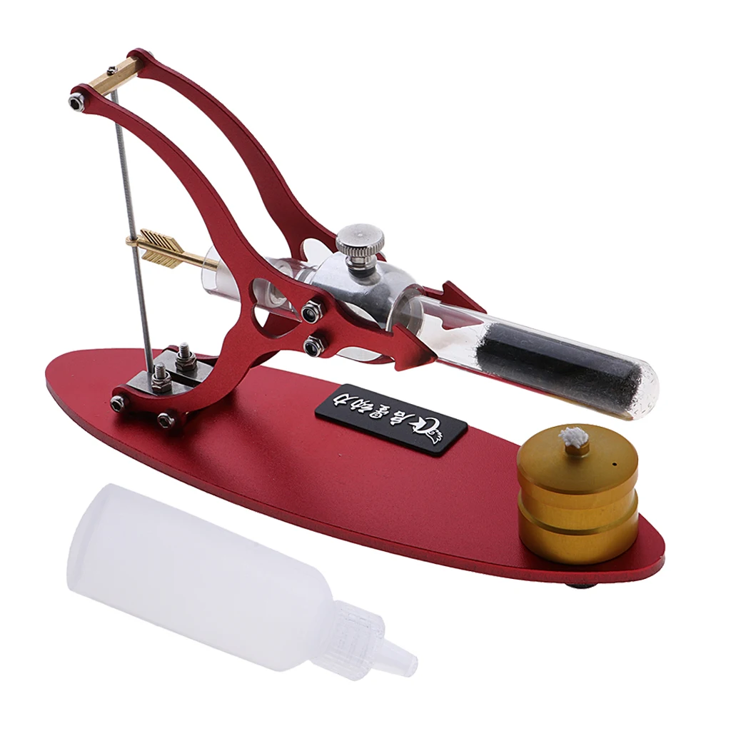 

Hot Air Stirling Engine Model ,Steam Heat Motor Model ,Mechanism Science Toy, Cupids Arrow Shaped