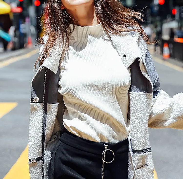suede leather coat grey 10