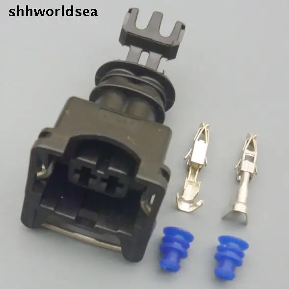 

shhworldsea 30sets 3.5mm throttle plug EV1 Female Fuel Injector Connector