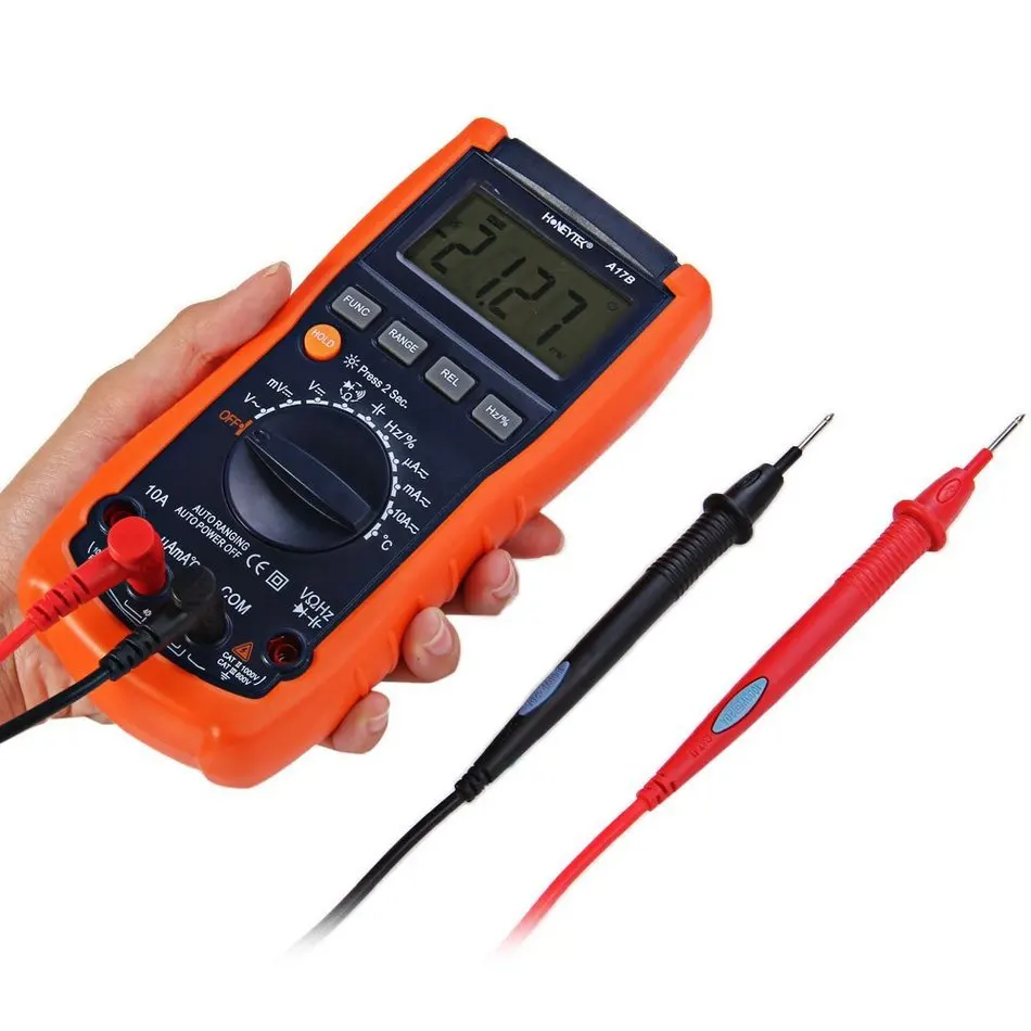 

New Multifunctional Handheld Digital Multimeter AC / DC Current Voltage Resistance Capacitance Multitester Tester
