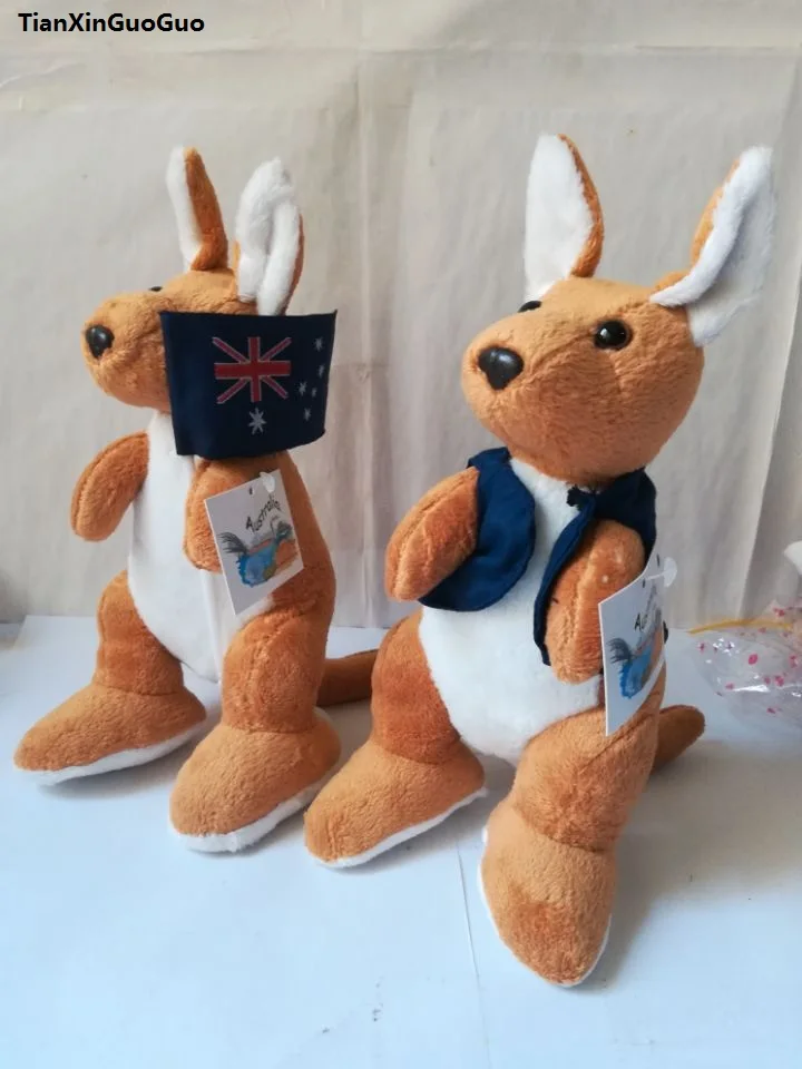 about 22cm lovely kangaroo plush toy, Australia kangaroo soft doll