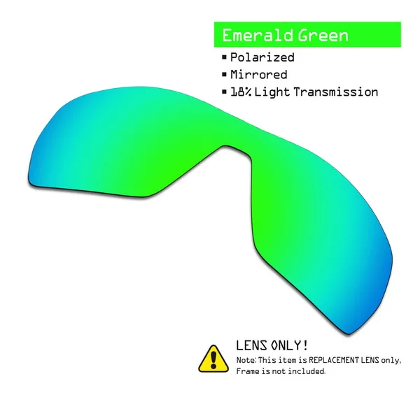 SmartVLT поляризованные Сменные линзы для солнцезащитных очков oxley Offshoot-несколько вариантов - Цвет линз: Green-ShieldCoat