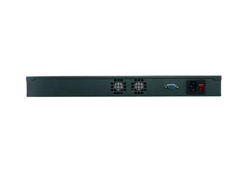 Дешевые 1U стоечный сервер J1900 4 Lan ethernet брандмауэр Security Appliance маршрутизатор сети 1U стоечный сервер