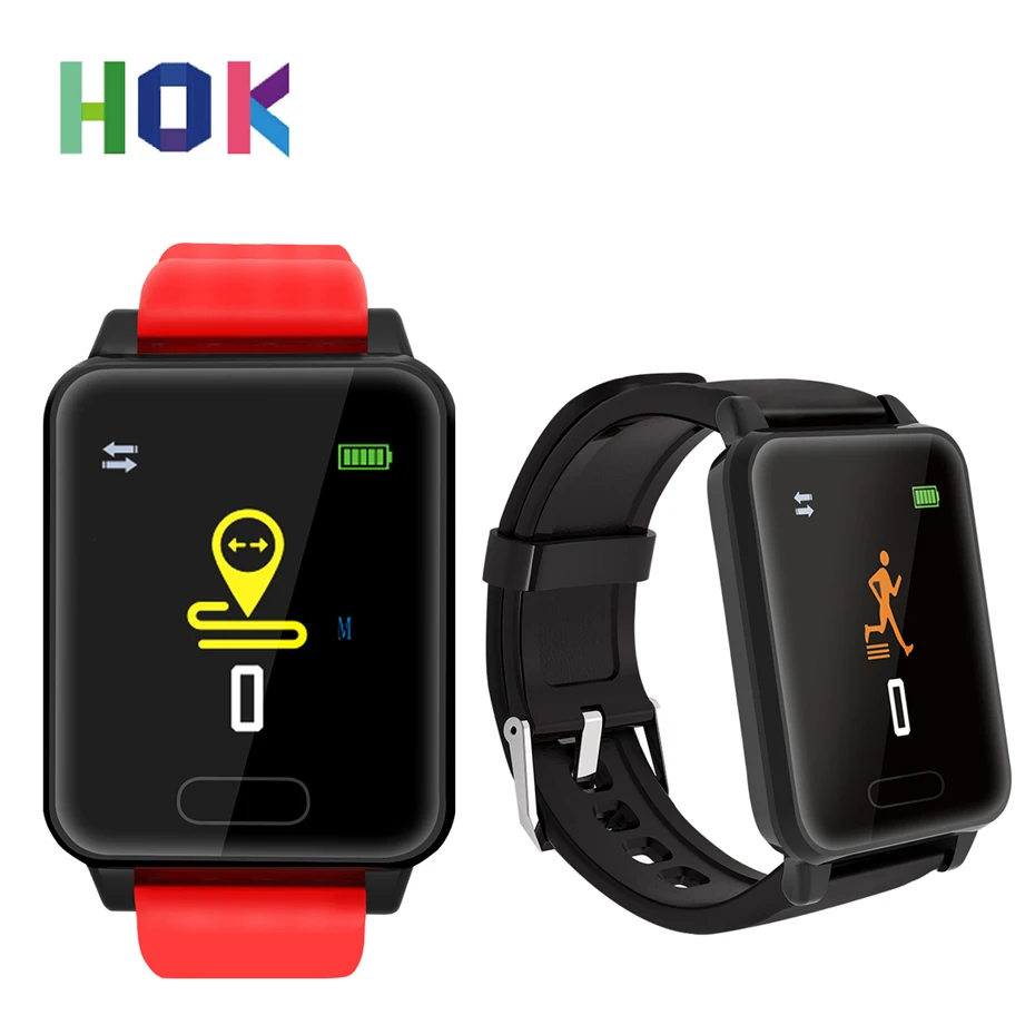 

Heart Rate Monitor Blood Pressure Fitness Tracker Bluetooth 4.0 Smart Watch IP67 Waterproof Sport Watch Men Women Bracelet VS Q9