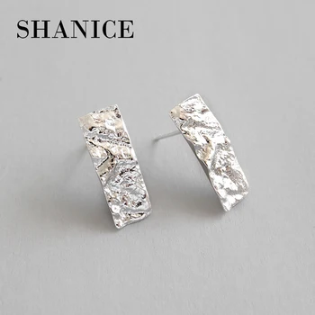 

SHANICE 100% 925 Sterling Silver 4A White CZ Exquisite Stud Earrings for Women Fashion Earrings Jewelry Gift