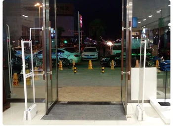 Commodity electronic alarm security door AM 58khz eas system antenna gate for garment store anti-theft TX+RX common version eas anti theft system two security doorx2 piece whole set eas system rf8 2mhz shoplifting prevention system