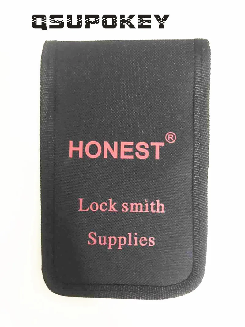 

QSUPOKEY New Arrived HONEST 8in1 FULL PICK Set Locksmith Tools repair door lock FOR Dimple lock