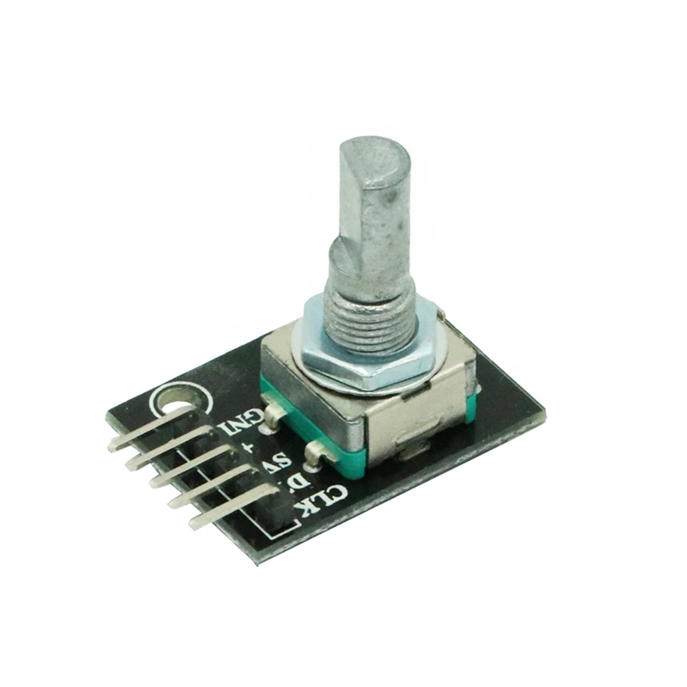 

360 Degrees Rotary Encoder Module For Arduino Brick Sensor Switch Development Board KY-040 With Pins