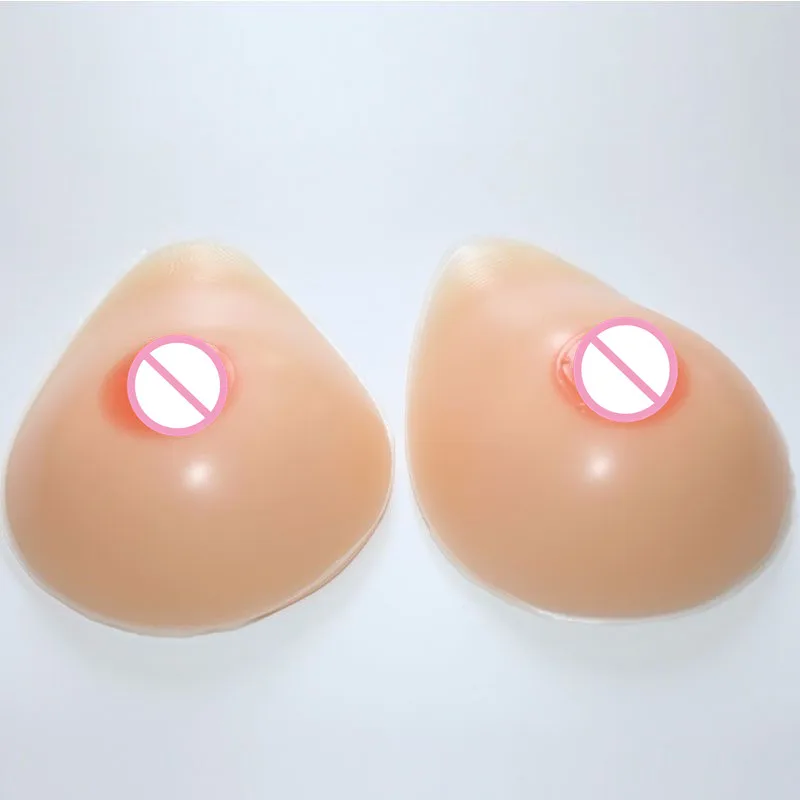 

500g/Pair B/C Cup Best Fake Breast Enlargement Naturally Silicone Breast forms For Corssdress Underwear Shemale Silicone Boobs